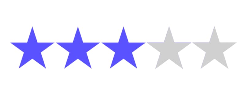 3 stars