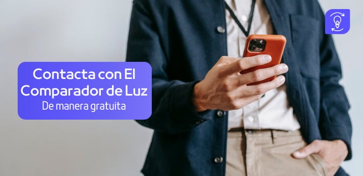 Contacta con El Comparador Luz de manera gratuita